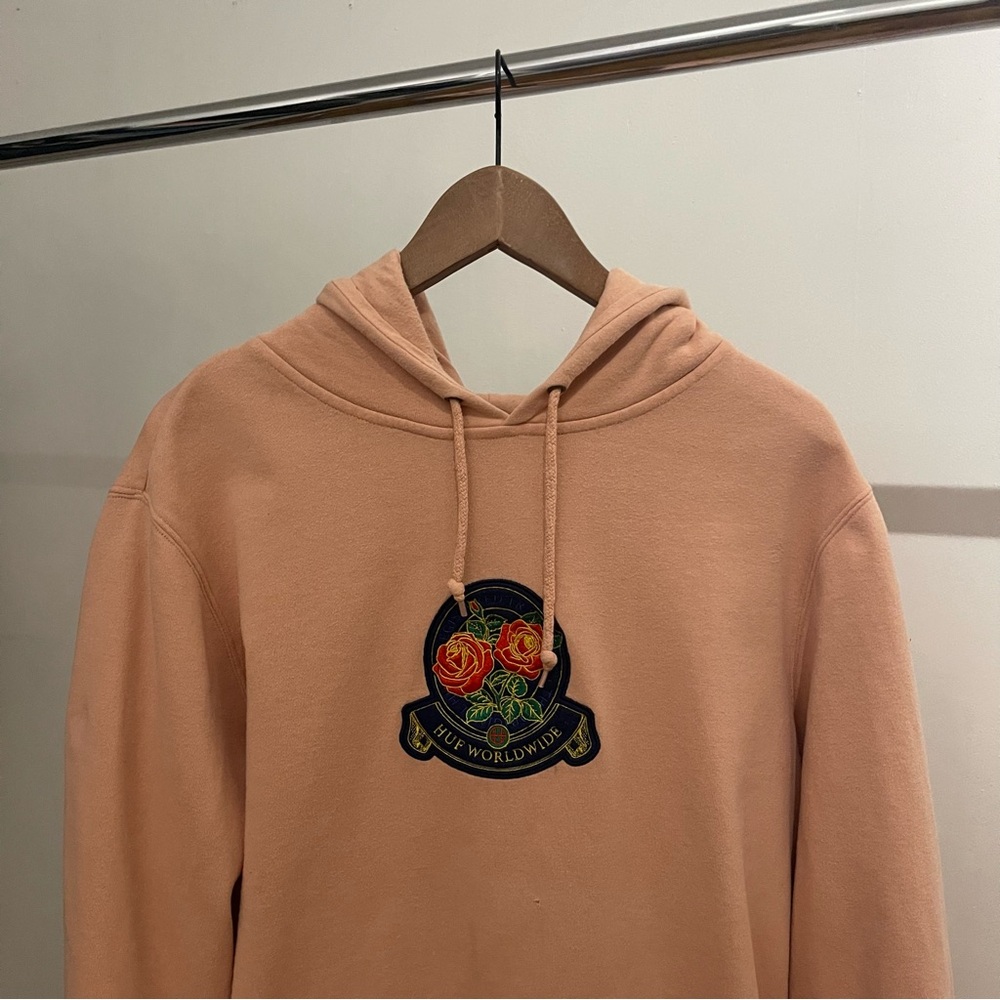 HUF Peach Hoodie
